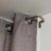 TWILIGHT CURTAIN ROD MAT NICKEL 122-224CM - Image 2