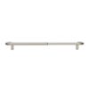 TWILIGHT CURTAIN ROD MAT NICKEL 122-224CM