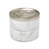 TESORA BOX WHITE NICKEL 13X13X11CM