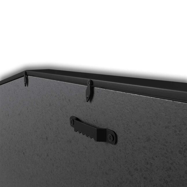 T-FRAME DISPLAY SMALL BLACK 55X3X50CM - Image 3