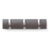 FLIP 3 WALL HOOK DRIFTWOOD NICKEL 30X6X3CM