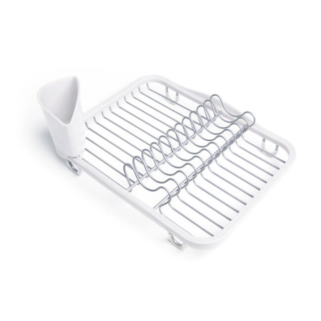 SINKIN DISH RACK WHITE/NICKEL 0.83KG 36X28X14CM - Image 5