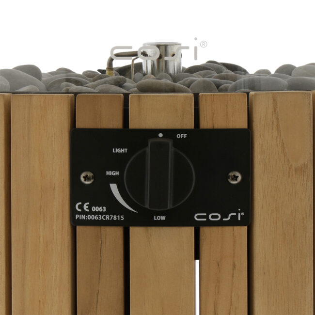 COSISCOOP PILLAR L TEAK 36X106CM - Image 4