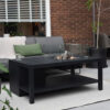 COSIFLOW SQUARE ANTHRACITE 100X100X50CM - Image 3