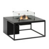 COSILOFT BLACK FRAME & BLACK TOP 100X100X50CM - Image 2
