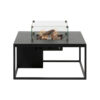 COSILOFT BLACK FRAME & BLACK TOP 100X100X50CM