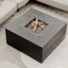 COSIPURE BLACK TOP & BLACK FRAME 100X100X50CM - Image 3