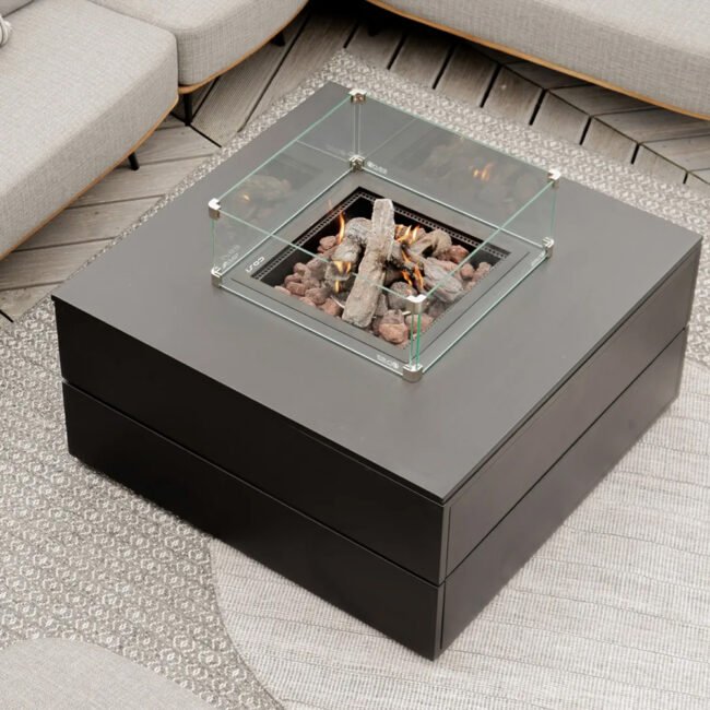 COSIPURE BLACK TOP & BLACK FRAME 100X100X50CM - Image 3