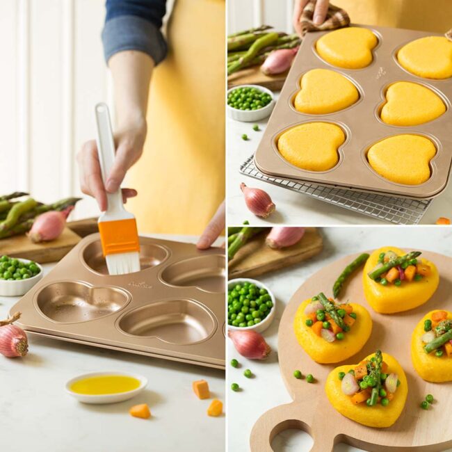 NONSTICK BAKING PAN HEARTS 34.5X26X2.5CM - Image 4