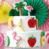 SET OF 2 COOKIE CUTTERS BANANA & APPLE 2.5X8.5X2.2CM & 7X7.5X2.2CM - Image 2