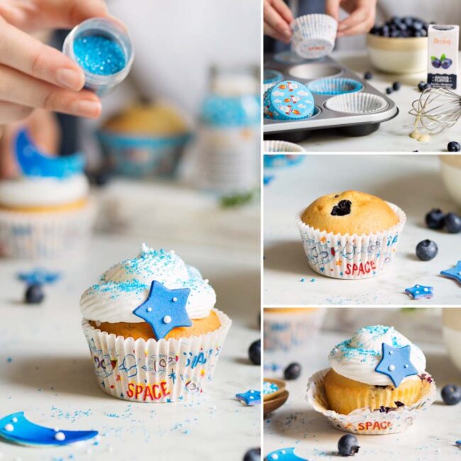 BAKING CUPS SPACE 50X32MM 36PCS - Image 3