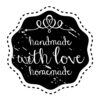 WOODIES STAMP "HANDMADE WITH LOVE" - Image 3