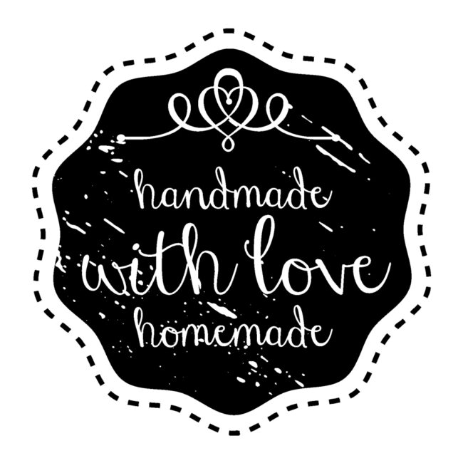 WOODIES STAMP "HANDMADE WITH LOVE" - Image 3
