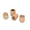 WOODEN SET OF XMAS STAMPS 4PCS DIAM. 20MM