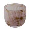 TEALIGHT HOLDER LIZ PINK 9X9X8CM