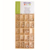 WOODEN ALPHABET BOX 162PCS 1.3CM - Image 2