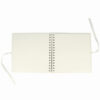 WHITE RECYCLED ALBUM WITH 40 PAPER SHEETS 20CMX20CM - Image 2