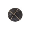 COASTER BLACK 4 PCS 10X10X0.5CM - Image 2