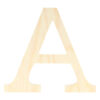 WOODEN LETTER "A" 19CM