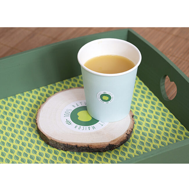 POPLAR WOOD SLICES 2PCS DIAM. 5.5-7CM - Image 3