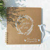RECYCLED KRAFT ALBUM WITH 40 PAPER SHEETS 25X25CM - Image 4