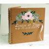 RECYCLED KRAFT ALBUM WITH 40 PAPER SHEETS 25X25CM - Image 3