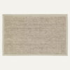 BEIGE DOORMAT JENNY MARBLE With BORDER 60X90CM 4/PK