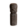 CERAMIC SUMBA STATUE BLACK 6X6X18CM