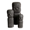 CERAMIC SUMBA STATUE BLACK 6X6X18CM - Image 3