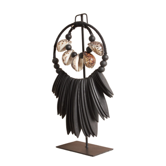BLACK OCTO NECKLACE STAND 27X10X46CM - Image 2
