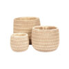 CERAMIC WEAVE POT 21.5X21.5X19.5CM - Image 2