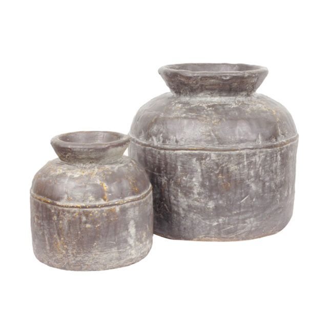 CERAMIC ZAMBIA POT 19X19X18CM - Image 3