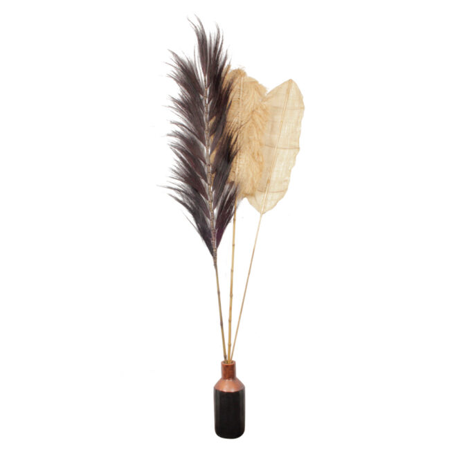 TROPICAL HAY STALK BLACK 70X2X230CM - Image 3