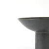 DISH ON BASE LEVANI CERAMIC BLACK 28X18.5CM - Image 2