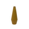 VASE ISIDORO CERAMIC OCHER YELLOW 14.5X41.5CM