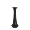 CANDLEHOLDER MOURA MATT BLACK  8X20CM