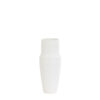 VASE PICACHO CERAMIC MATT WHITE 14X35.5CM