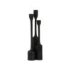 SET OF 3 CANDLEHOLDER MAX TRESCALES DARK BRONZE 6.5X35.5CM - Image 2