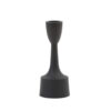 CANDLEHOLDER CULBY MATT BLACK 5.5X15CM