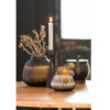 CANDLEHOLDER CULBY MATT BLACK 5.5X15CM - Image 2