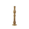 CANDLEHOLDER TAVOLA WOOD BROWN 11X42CM