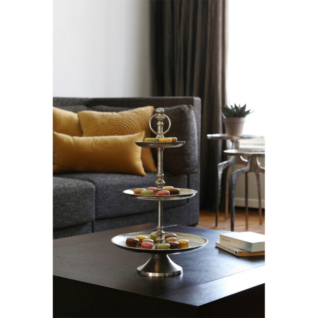 STAND 3 LAYERS ODDA NICKEL 30X35CM - Image 3