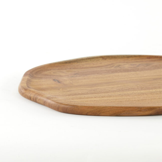 DISH ROBINIA ACACIA WOOD 29.5X28X1.5CM - Image 3