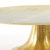 DISH ON BASE MOKUNA GOLD 30X13CM - Image 2