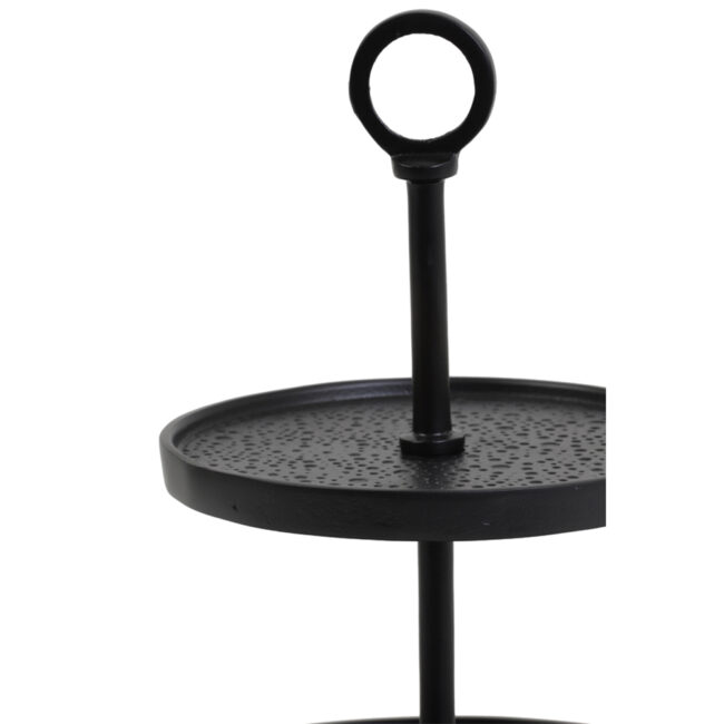STAND 3 LAYERS LUTEK BLACK 32X48CM - Image 3