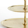 STAND 2 LAYER TRESA GOLD 30.5X27.5X31CM - Image 5