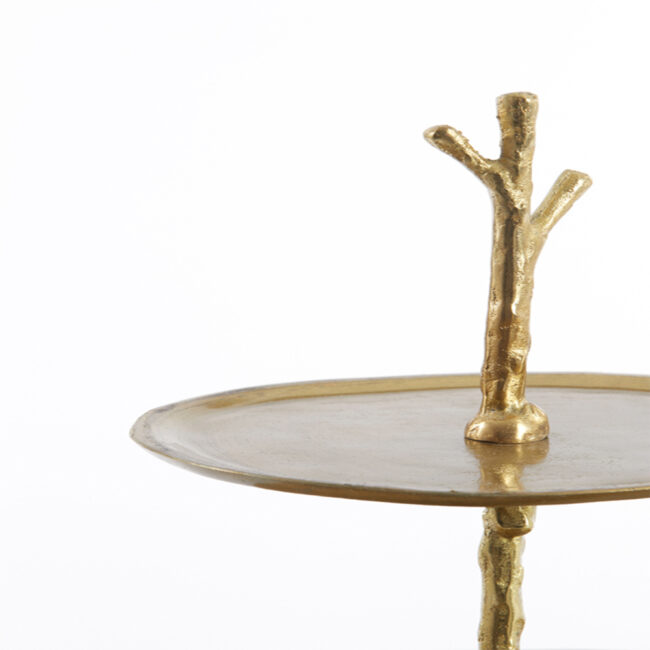 STAND 3 LAYER TRESA GOLD 35X31X45CM - Image 5