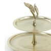 STAND 2 LAYERS FOGLIA GOLD 30X36CM - Image 2