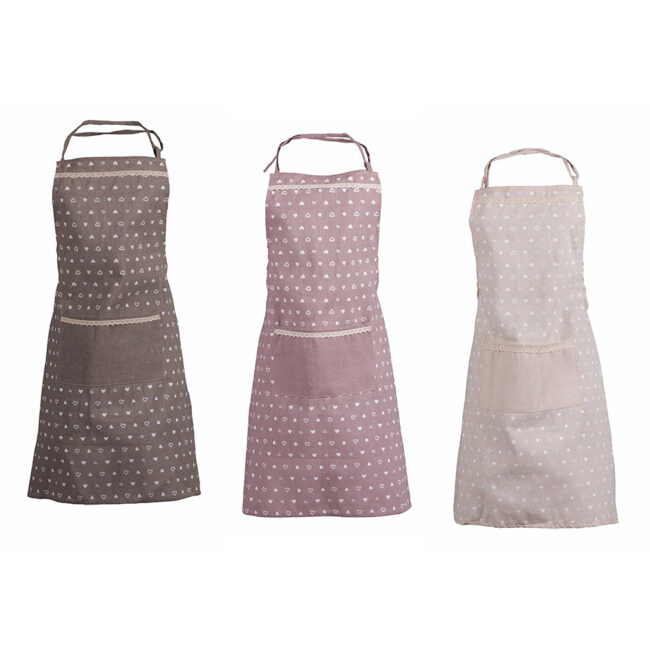 APRON ISTAN (ASS.3 COLORS) 70X80CM