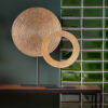 ORNAMENT ON BASE RAWAS CIRCLE METAL BLACK 35X10X56CM - Image 6